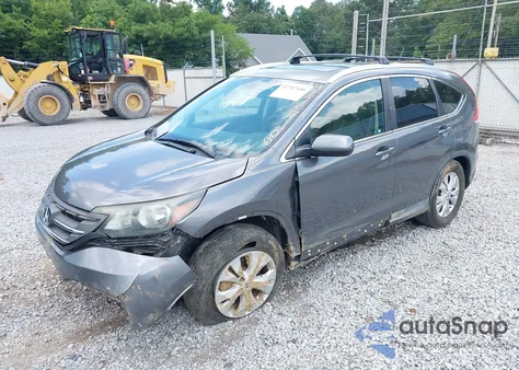 2013 Honda Cr-V Ex-L из США, поврежденный, VIN 2HKRM4H74DH680708